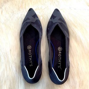 Gray Camo Rothy’s The Point Size 10.5